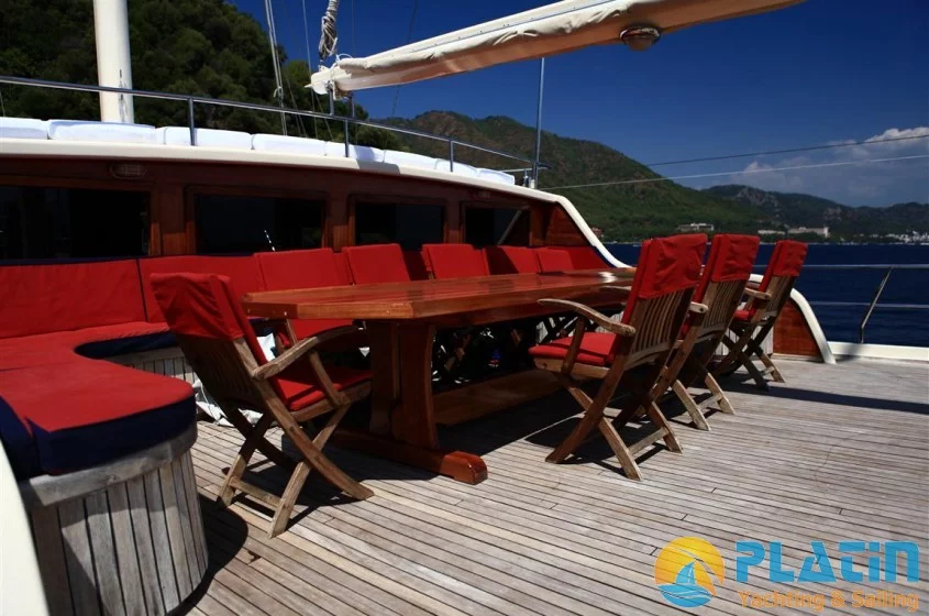 Junior Orcun Gulet Yacht Charter 8 Cabins AC 32 M Yacht Charter Turkey