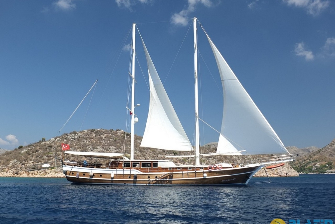 S Nur Taylan Yacht Gulet 34 Meter 8 Cabin AC -Yacht Charter Turkey