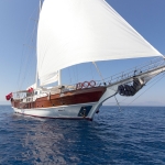 Berrak Su Gulet Yach Charter in Bodrum Marmaris Turkey Greece Island