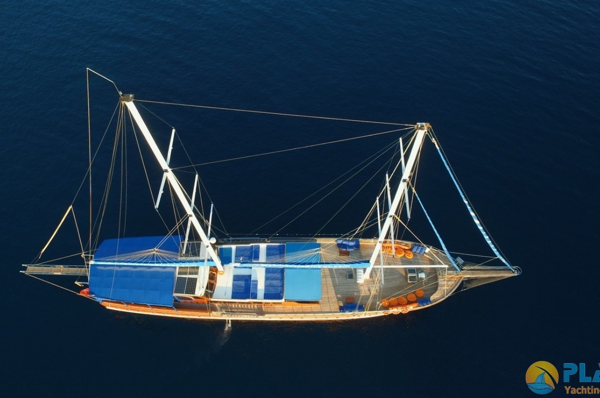 semercioglu gulet yacht 40 meters 10 cabins 20 passanger gulet Fethiye Marmaris bodrum Turkey