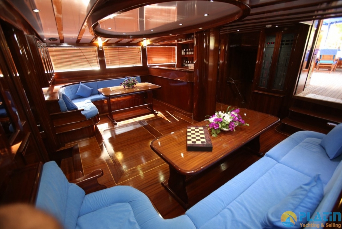 semercioglu gulet yacht 40 meters 10 cabins 20 passanger gulet Fethiye Marmaris bodrum Turkey