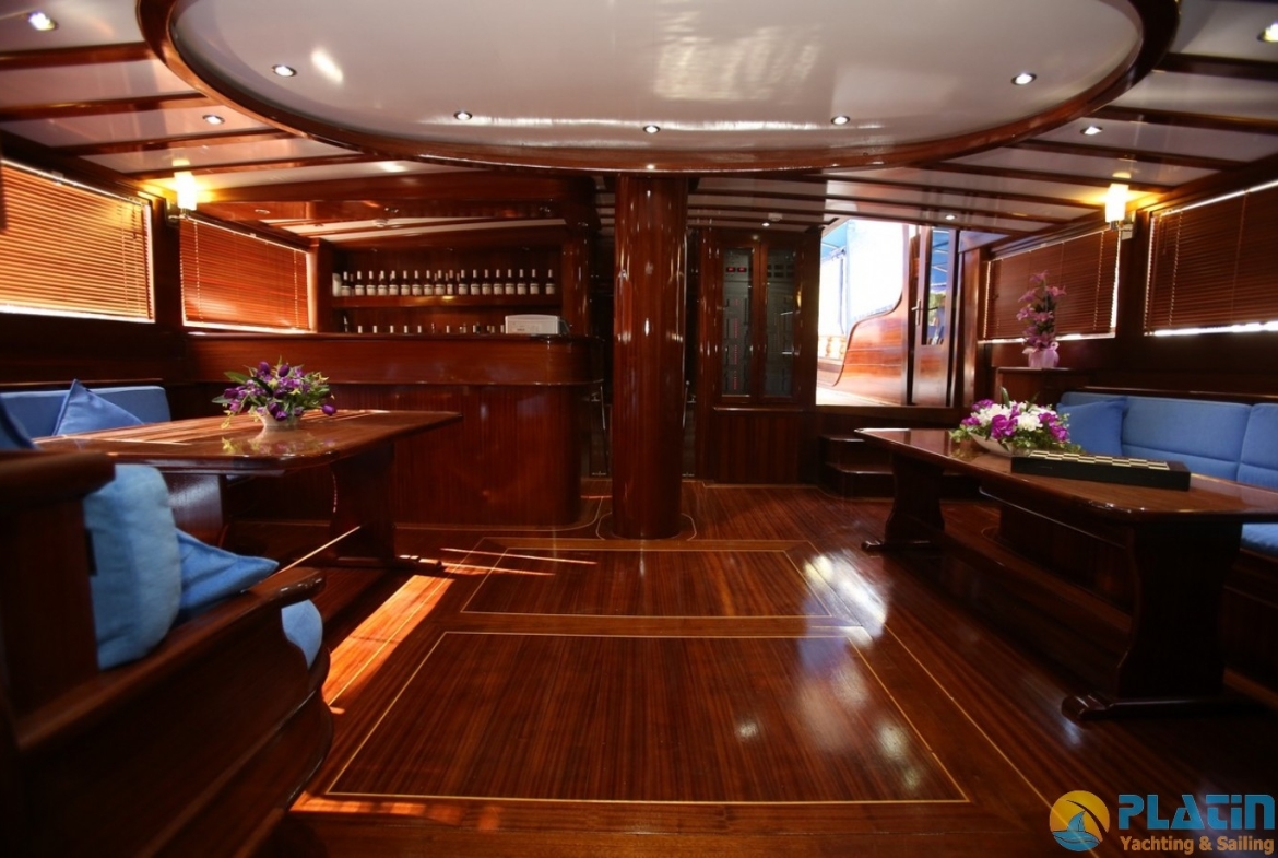 semercioglu gulet yacht 40 meters 10 cabins 20 passanger gulet Fethiye Marmaris bodrum Turkey