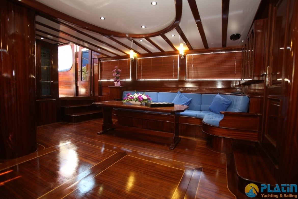 semercioglu gulet yacht 40 meters 10 cabins 20 passanger gulet Fethiye Marmaris bodrum Turkey